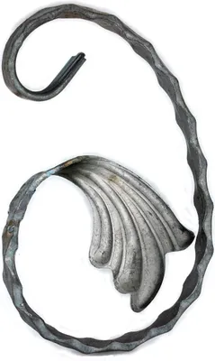 Produktbild von UHRIG Schmiedeeisen Schnörkel, Bogen geschmiedet für z.B. Zaun, Geländer uvm. 150x100mm aus 12x6mm Stahl