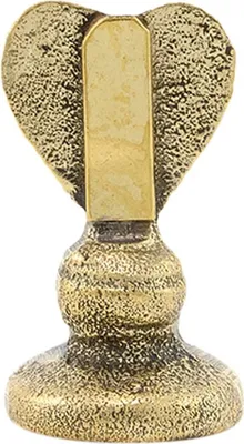 Produktbild von Doing Goods Holly Heart Card Holder - Gold Matt | Sontige Dekoartikel