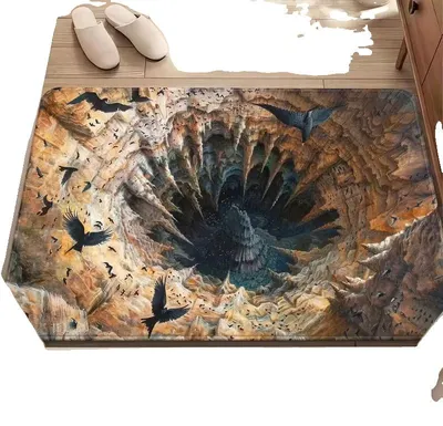 Zdjęcie produktu dla Mata podłogowa, wodoodporna, antypoślizgowa, 6 sztuk, wymiary 90 cm x 60 cm