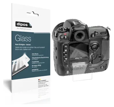 Obrázok produktu pre 2x ochranná fólia pre Nikon D2Hs - Anti-Shock 9H film dipos Glass plastové sklo