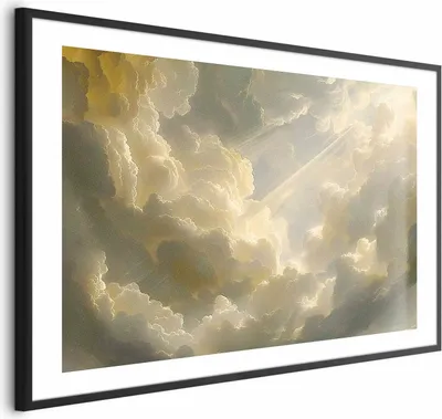 Produktbild von Posterpapier Poster - Fascinating Play of Colors Against the Clouds 30x21 cm Muster b-H-10016-ao-a