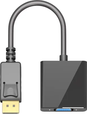 Immagine prodotto di Goobay Adattatore da DisplayPort a VGA 1.1, 0,15 m - Spina DisplayPort > Presa VGA (15 pin)