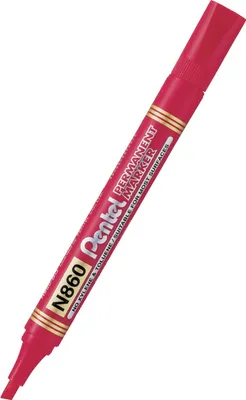 Immagine prodotto di Pentel N860 marcatore permanente Rosso 12 pz