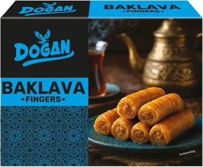 Produktbild von Dogan Baklava Fingers, Halal 250g