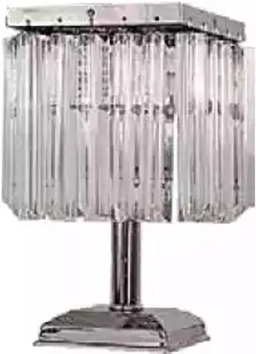 Obrázok produktu pre Stolná lampa Stolná lampa Lampy Strieborné lampy Stolné krištáľové lampy