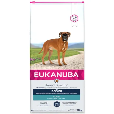 Image de Nourriture pour chiens Eukanuba Breed Boxer - Taille : 12 kg