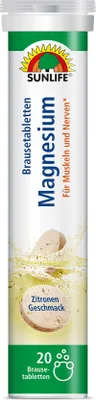 Produktbild von Sunlife Magnesium Brausetabletten 20 Stück