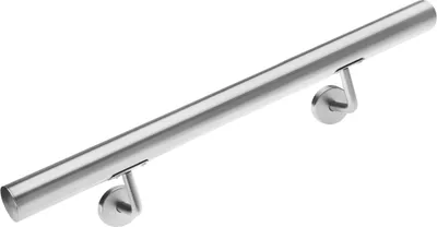 Produktbild von MONZANA® Edelstahl Handlauf V2A Geländer Treppengeländer 50 cm Wandhandlauf Wandhalterung Innen & Außen