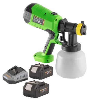Immagine prodotto di Pistola a spruzzo a batteria Procraft PSE40bb 20 V + 2 batterie 4,0 Ah + caricabatterie