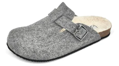Immagine prodotto di Ciabatte da donna con tomaia in feltro, ideali per l'inverno