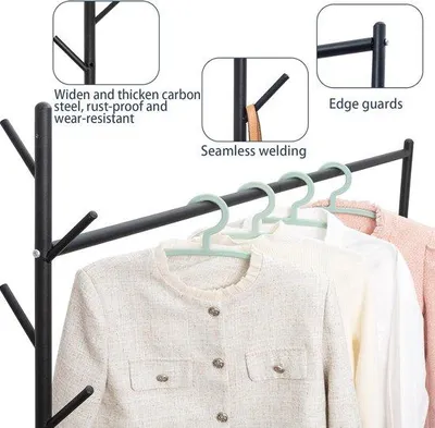 Imagen del producto de Unyqoos®: Perchero práctico para guardar y colgar ropa de forma organizada