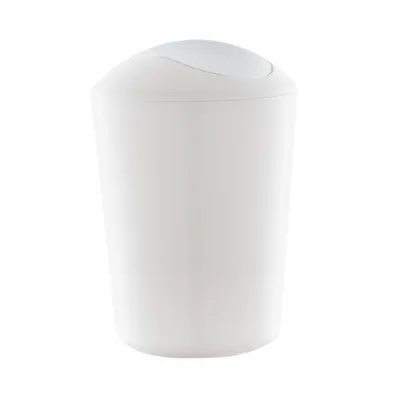 Immagine prodotto di Cestino a ribalta in plastica bianco