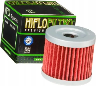 Productafbeelding van Hiflo oliefilter HF131, geschikt voor Hyosung, Keeway, Kreidler, KSR-Moto, Mash, Qingqi, Sachs, SFM, Suzuki en Sym