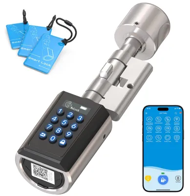 Elektronisches Türschloss mit Zahlencode, Bluetooth, RFID, WLAN