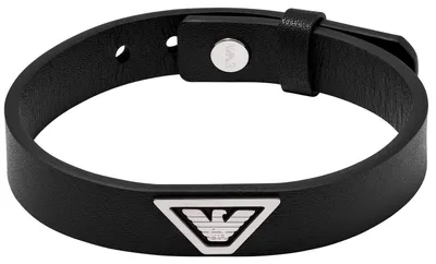 Produktbild von Emporio Armani EGS3128040 Herren Armband Edelstahl  schwarz 21,5 cm