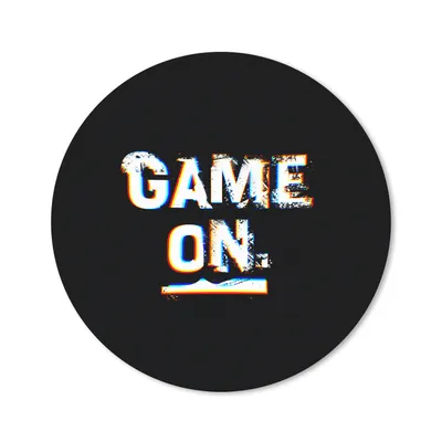 Produktbild von MuchoWow® Gaming Mauspad Mousepad Spiele - Sprichwörter - Schwarz - Weiß 30x30 cm - Mousepads - Maus Mat - Pad - Mausunterlage - Tischunterlage - Schreibtischmatten