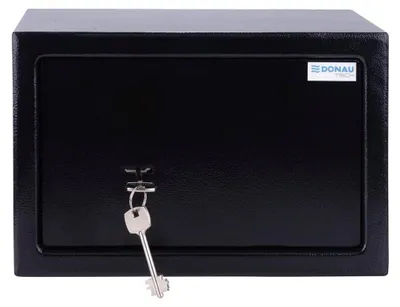 Zdjęcie produktu dla Sejf meblowy - Szyfrowy zamek - 8,5 l - 31 x 20 x 20 cm - Czarny