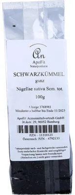 Immagine prodotto di ApoFit, semi interi di cumino nero, 100 g
