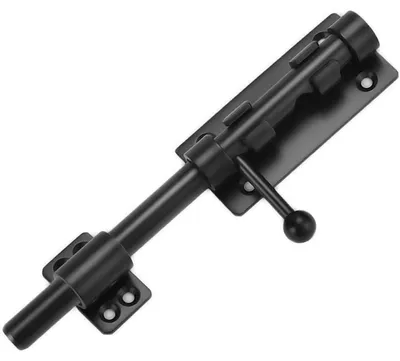 Immagine prodotto di Bulloni per serrature, confezione da 200 pezzi, acciaio inossidabile 304, colore nero, lunghezza 200 mm, con foro per lucchetto