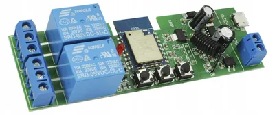 Produktbild von TUYA 2-Kanal WiFi+RF Schalter 5-32V potentialfrei