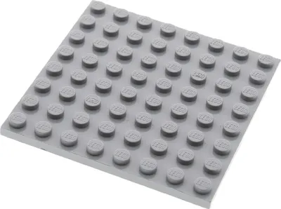 Produktbild von 1x Lego Bau Platte 8x8 neu-hell grau Grundplatte Star Wars 4166618 42534 41539