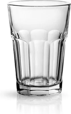 Produktbild von Unyqoos® Longdrinkglas 35 cl – 6er-Set Glas, Ø 84 mm × H 121 mm, ohne Füllstrich; wählbar als 6/12/24/48/96 Stück
