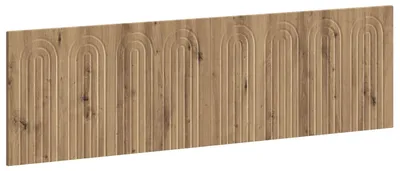 Imagen del producto de vidaXL Cabecero de pared, modelo ALKMAAR, fabricado en material de madera con aspecto de roble artesanal