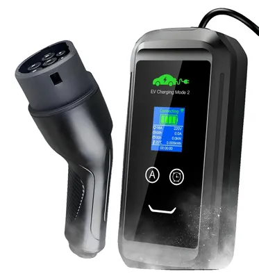 Obrázok produktu pre Prenosná nabíjačka pre elektromobily, výstupný výkon 3,6 kW, kompatibilita s aplikáciou Tuya, 3,5 m, typ 2