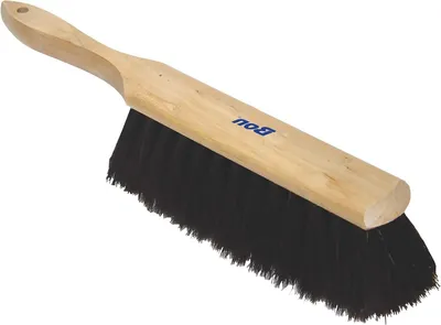 Productafbeelding van Metselaarborstel Paardenhaar - Betonborstel Varkenshaar - Beton Bewerken - 100% Paardenhaar - 33 cm - Zwart