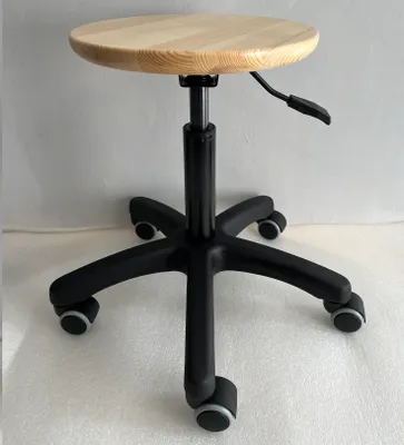 Produktbild von Drehbarer Hocker. Küchenhocker. Schneiderhocker. Garagenhocker. Gewächshaushocker. Holz OLA