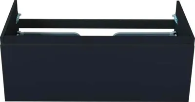 Produktbild von Sanox Waschtischunterschrank Frozen BxHxT 100 x 40 x 45 cm Frontfarbe schwarz matt