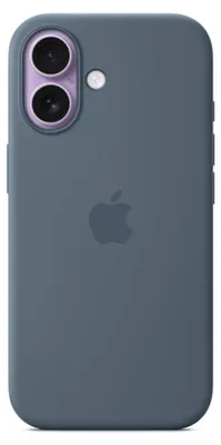 Produktbild von iPhone 17 Silicone Case mit MagSafe - Ankerblau