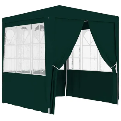 Produktbild von "2026 Aktion"Garten-Pavillon Wasserdicht Design - Profi-Partyzelt/ Festzelt - mit Seitenwänden 2×2m Grün 90 g/m² DEMöbel 7450623