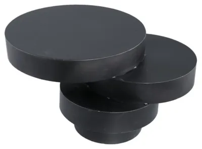 Immagine prodotto di Tavolino Ptmd Essy Nero 68 Cm