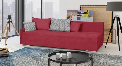 Produktbild von 3-Sitzer-Sofa mit Schlaffunktion STAR - Rot