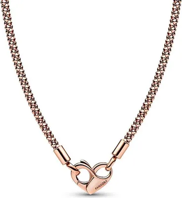 Produktbild von Pandora Moments Gliederhalskette mit Nieten 382451C00-45 Damenhalskette
