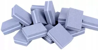 Produktbild von HLD Mini Polierblock Nagelfeile 100/180 Grau