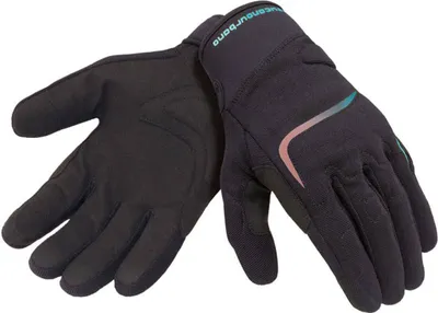 Produktbild von TUCANO URBANO MIKY Sommerhandschuhe Farbverlauf Cyan Synthetik-Suede-Handfläche größe M