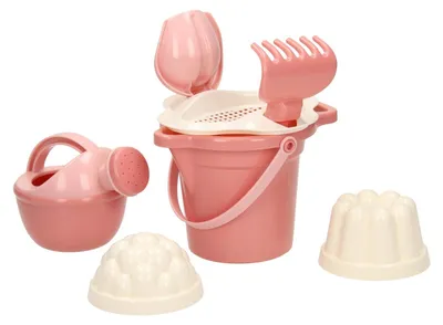 Produktbild von Cavallino Bucket Set Pastell Pink, 7dlg.