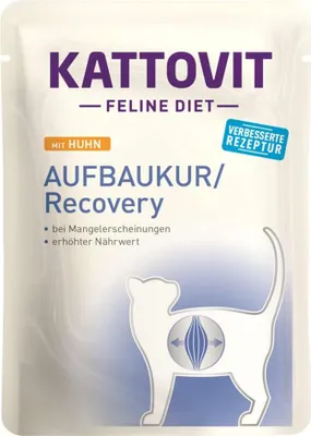 Produktbild von Kattovit - Feline Diet Pouchbeutel Aufbaukur/Recovery 24x85g | Huhn