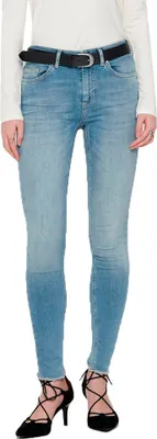 Produktbild von Only Blush Life Mid Waist Skinny Ankle Raw Rea1468 Jeans Blau XL / 34 Frau Blau XL