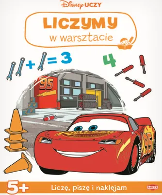 Productafbeelding van Ameet Disney Uczy: Auta – Nauka Liczenia Dla Przedszkolaków