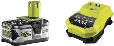 Produktbild von Ryobi ONE + 18V 5.0Ah Lithium Akku und Ladegerät