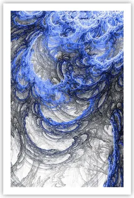Produktbild von Poster - Poster ohne Rahmen - Abstraktion modern - 61x91,5 cm - Wand Bild - Wanddeko - Wandbilder - Kunstposter - Wandposter - Bilder - Kunstdruck - Wanddekoration - Wandbild - P2XPA61x91-3726