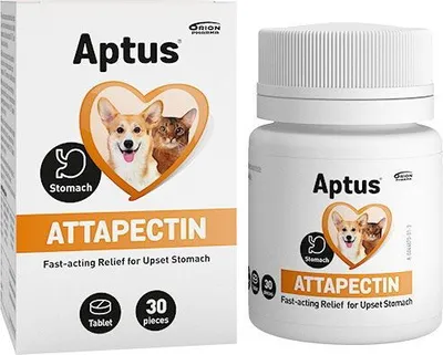 Productafbeelding van APTUS Attapectin: supplement voor acute diarree bij honden en katten – 30 stuks