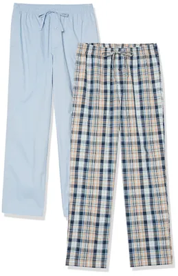 Immagine prodotto di Pantaloni da pigiama da uomo Essentials, in cotone elasticizzato, a gamba intera