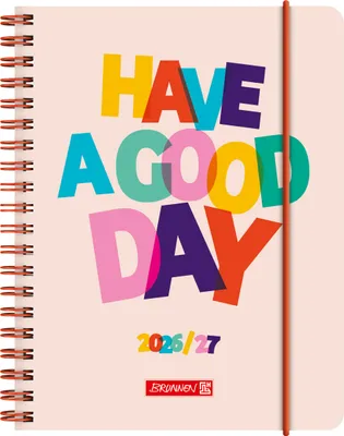 Image de Agenda scolaire 2026/2027 « Good Day » | Format A6, plastique