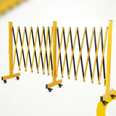 Immagine prodotto di Recinzione a maglie – Recinzione estensibile – Recinzione di sicurezza – Barriera di protezione – Recinzione per animali – Regolabile fino a 7,01 metri