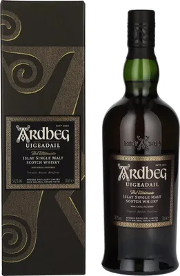 Produktbild von Ardbeg Uigeadail The Ultimate Islay Single Malt Scotch Whisky in Geschenkpackung | 54,2 % vol | 0,7 l