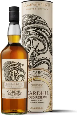 Produktbild von Cardhu Gold Reserve House Targaryen Game of Thrones GoT Limited Edition Single Malt Scotch Whisky | 40 % vol | 0,7 l